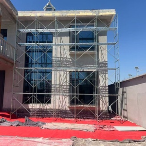 Échafaudages en acier Q195 directement de l'usine, taille personnalisée, galvanisation à chaud, vente en gros pour les projets d'ingénierie de construction mondiaux - Product Image 2