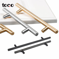 Profil de poignée en G TOCO en aluminium thermolaqué pour tiroir, commode, chambre à coucher, type de forme moderne, pour armoire de cuisine à porte dissimulée