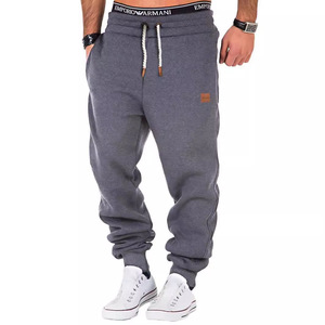 Nuovi pantaloni sportivi da allenamento autunno e inverno Leggings da <span class=keywords><strong>uomo</strong></span> pantaloni da allenamento - Product Image 2