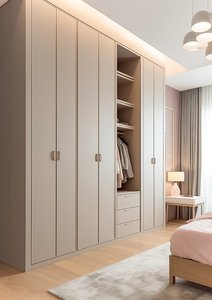 Armadio Moderno Convertibile Estensibile Reversibile Personalizzabile con Spazio di Archiviazione Nascosto Salvaspazio Integrato Scorrevole - Product Image 2