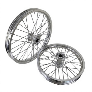 Juego de Ruedas Cromadas con Neumáticos para Surron Light Bee 2, 21, <span class=keywords><strong>19</strong></span>, 18, 16 Pulgadas, Ruedas para Motocicleta Eléctrica, Repuestos Todoterreno - Product Image 2