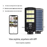 Kamera CCTV Solar, Kamera CCTV 4g Sim Card V380 Pro nirkabel luar ruangan 6MP 8MP 4K IP jaringan Ptz Wifi lampu jalan dengan kamera