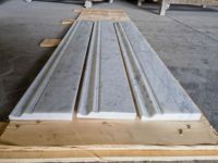 Usine En Gros Naturel Carrare Blanc Marbre 5 "x 12" Plinthe Plinthe Moulure De Garniture