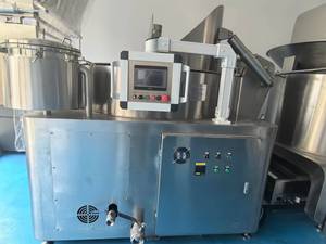 Frites automatiques de seau de secousse d'acier inoxydable 304 commercial, <span class=keywords><strong>friteuse</strong></span> de croustilles de casse-croûte - Product Image 3