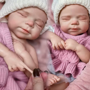 MLF 18 pulgadas Pascale Premium Platinum <span class=keywords><strong>silicona</strong></span> <span class=keywords><strong>Reborn</strong></span> Baby Doll lindo recién nacido moda suave juguete Unisex venas visibles <span class=keywords><strong>cuerpo</strong></span> <span class=keywords><strong>completo</strong></span> - Product Image 5