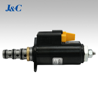 Vanne Solénoïde Proportionnelle de Remplacement KDRDE5K-31/30C30-122 pour Pompe Principale Kawasaki Compatible avec Pompe à Béton SANY