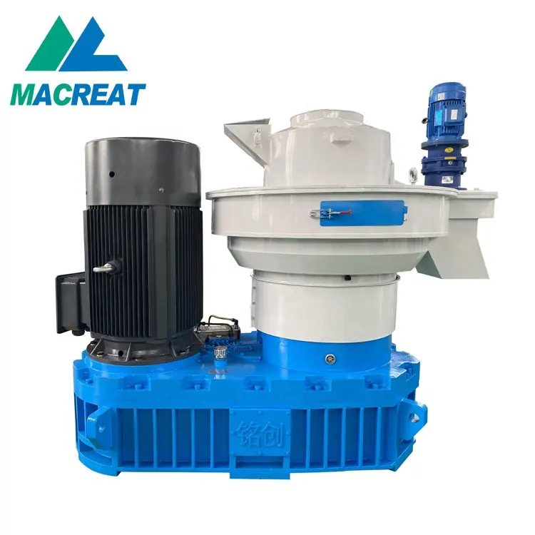 MACREAT LD720 wood sawdust pellet making machine woodworking machinery biomass wood pellet mill wood pellets production line