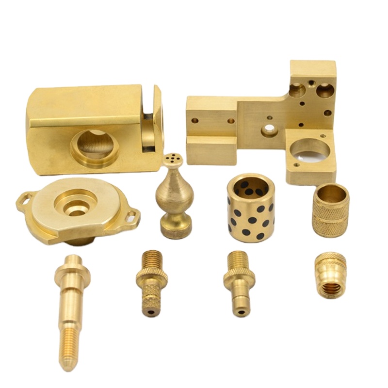 Изготовленные на заказ точные металлические фрезерные поворотные услуги Cnc поворотные латунные части лампы