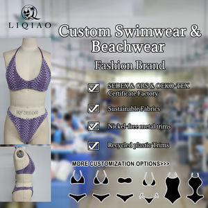 ملابس سباحة وملابس شاطئ مخصصة معتمدة من LIQIAO - مصنع أزياء مستدامة يقدم خدمة شاملة للتصنيع حسب الطلب (OEM/ODM) - Product Image 1
