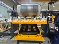 Machine d'équilibrage professionnelle à entraînement par courroie HUASHUN pour souffleur, haute précision