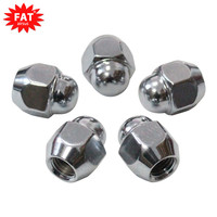 Écrous de roue chromés M12x1.5 (5 pièces) pour Hyundai Sonata Elantra Santa Fe Kia Forte Sorento Rio Rondo 52950-14140 52950-M1000
