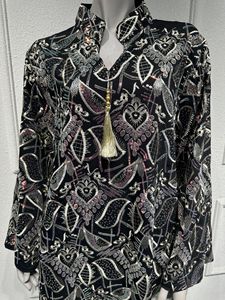 Abito da Sera Etnico per Donne Musulmane, Ricamato con Paillettes, Abbigliamento alla Moda ------ # Abaya, Caftano, Tunica, Vestito Modesto Etnico - Product Image 6