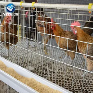 Hühner batterie Broiler/Brut Pakistan Broiler Käfig für Broiler H Typ