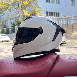 Casco de motocicleta Lvs Full-Face Dual Lens para Bluetooth ABS Winter Electric Grey para hombres y mujeres-National Standard All Year Use - Product Image 4