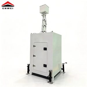 Tour de sécurité mobile temporaire en forme de cube, étanche IP65, pour chantier et parking - Product Image 3