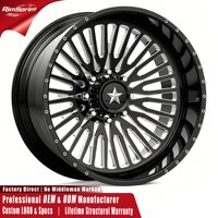 Jantes forgées American Force CK04 SPECTRUM CC Performance 22 24 26 pouces 8x200 pour Silverado 3500HD GMC Sierra 3500HD Ram
