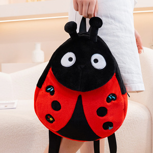 Enfants coccinelle en peluche <span class=keywords><strong>sac</strong></span> à <span class=keywords><strong>dos</strong></span> dessin animé peluche jouets <span class=keywords><strong>sac</strong></span> à <span class=keywords><strong>dos</strong></span> enfants mignon belle <span class=keywords><strong>maternelle</strong></span> enfants sacs - Product Image 5