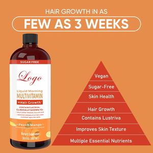 Vitahealthy OEM/ODM Integratore Liquido per la Crescita dei Capelli con Logo Personalizzato, Formula Multivitaminica in Gocce per la Crescita dei Capelli e la Riduzione delle Rughe - Product Image 5