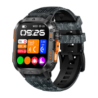 Reloj Inteligente HT46 Popular con Certificación IP68 a Prueba de Agua, Batería de 1200 mAh, Recordatorio de Llamadas, Monitoreo del Sueño, Reloj Deportivo Inteligente con Linterna