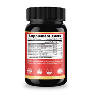 Cápsulas Premium de Maca Francesa para la Vitalidad Masculina, <span class=keywords><strong>Tribulus</strong></span> <span class=keywords><strong>Terrestris</strong></span> para Energía y Resistencia, <span class=keywords><strong>90</strong></span> Cápsulas, Pastillas para Agrandar el Pene - Product Image 5