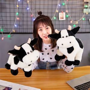 Peluche de Vaca Personalizable OEM ODM, Animal de Peluche de Vaca Lechera <span class=keywords><strong>Holstein</strong></span> Personalizada, Peluche de Vaca con Logotipo Personalizado, Regalo para Niños, Decoración del Hogar - Product Image 6