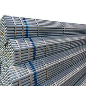 Pipe Galvanized Tube Q235 Carbon Round Welded Galvanized Steel /GI Pre Galvanized Steel ERW within 7 Days 8 - 2420 Mm 1 Ton JIS