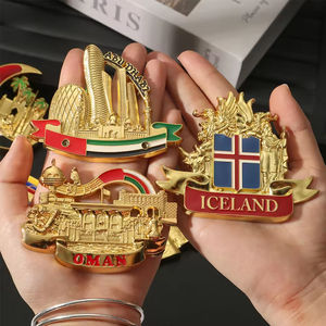 แม่เหล็กติดตู้เย็นแม่เหล็กติดตู้เย็น3D โลหะแม่เหล็กดูไบแมนไอซ์แลนด์ไอซ์แลนด์ El Ojo de la Guaira - Product Image 5