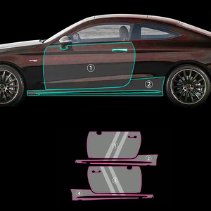 Haute qualité tpu PPF7.5MIL clair <span class=keywords><strong>Film</strong></span> automobile garantie 6 ans prédécoupé pour Mercedes BENZ C-CLASS C205 AMG C43 coupé 2019-2023 - Product Image 3