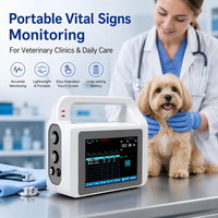 Moniteur de signes vitaux vétérinaires compact et portable, moniteur LCD léger pour les visites mobiles chez le vétérinaire