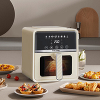 Four à friture multifonctionnel, puissance 1400W, commande manuelle, fonction économie d'énergie, protection contre la surchauffe