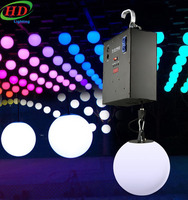 Mini RGB Stage 3D Kinetic Ball Rain Floor Drop System DMX LED Kinetic Lights Tube pour concerts et danse