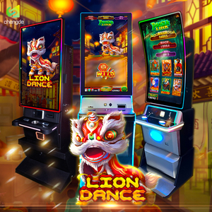 Pantalla Táctil Curva de 43 Pulgadas para Máquinas de Juego que Funcionan con Monedas, Panda Link Nudge Skill Game Cabinet - Product Image 1