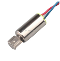 Moteur à micro-vibrations à balais JMM-1422 3V 6mm 13000 tr/min 2.0-3.5V, boîtier noir pour jouets sexuels et brosses à dents électriques