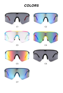Gafas de Sol Deportivas con Marco TR90 de Fabricación Premium en China, <span class=keywords><strong>Lentes</strong></span> Oscuras, Logotipo Personalizado, Gafas <span class=keywords><strong>para</strong></span> Correr - Product Image 4