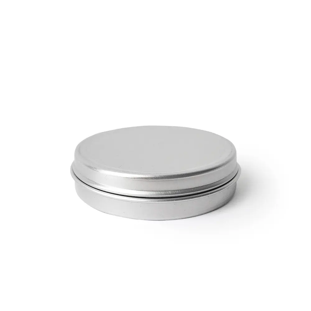 Reusable Metal Packaging Hot Sale Skin Care Cosmetic Box Tea Candle Boxes 15ミリリットルAluminum Tin