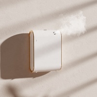 Diffuseur d'arômes électrique portable de luxe, capacité 350 ml, en plastique, sans eau, à fixer au mur ou à poser sur table, pour la maison ou le bureau