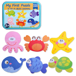 Puzzle in Legno Liuhe One con Animali e Traffico Stradale, Giocattoli Educativi per Bambini, Regali, Vendita all'Ingrosso dalla Fabbrica - Product Image 4