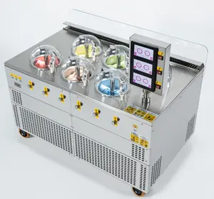 Machine à barattage Mile Gelato machine à crème glacée dure verticale une crème glacée glace crème glaceee sirop NSF CE approuvé