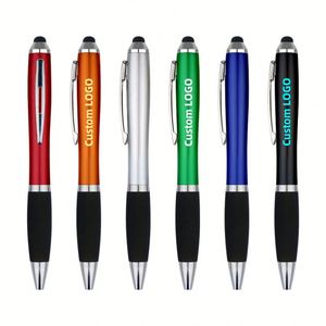 RTS Custom Logo Plastic <b>Ballpoint</b> <b>Pen</b> with for for Touch Screen Multi-color Black Ink-Office/School/Gift Use - Product Image 3
