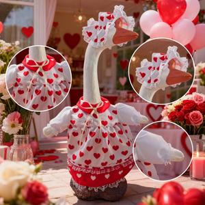 Décoration de jardin portable en polyester en forme de canard et d'oie de 23 pouces pour animaux de compagnie - Product Image 5