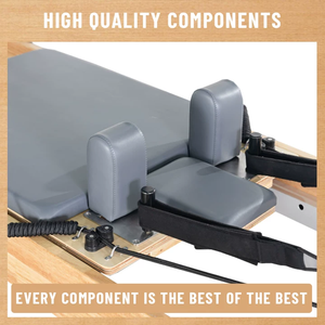 Neuer Trend Pilates Eichenholz Reformer Cadillac Übungsgeräte Pilates Reformer Betten Klappbar - Product Image 6