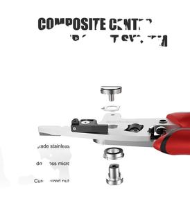 ที่ตัดสายไฟเบอร์ออปติกสำหรับเครื่องเชื่อมต่อสายไฟเบอร์ออปติก ชุดเครื่องมือ FTTH ที่หนีบสายเคเบิล คีมตัดสายไฟพร้อมกรรไกร สำหรับเครื่องเชื่อมต่อสายไฟเบอร์ออปติก AI 9 - Product Image 5