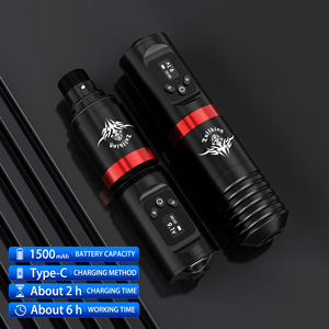 Stylo à tatouer sans fil Tuffking P5, alimenté par batterie, avec écran numérique, pour maquillage permanent - Product Image 4