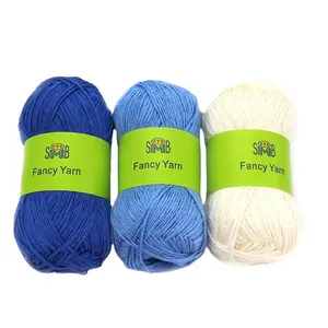 SMB Company 100%Acrylic Crochet Yarn For Hand Knitting