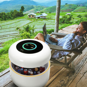 Réfrigérateur numérique à écran tactile LCD, pour café, petit, Smart, avec haut-parleur bluetooth intégré, pour la musique, modèle - Product Image 4