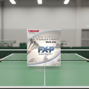 Revêtement de <span class=keywords><strong>raquette</strong></span> de tennis de table <span class=keywords><strong>Tibhar</strong></span> FX-P Evolution - Design haut et droit, anti-adhérent, pour vitesse, rotation et puissance - Product Image 3