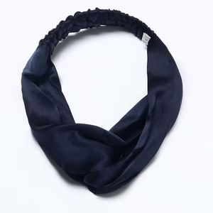 Pure Satin Hair Tie Elastic 100% Mulberry-Premium Quality Silk <b>Headband</b> - Product Image 4
