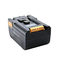 Batterie à montage en V, batterie à verrouillage en V, chargeur rapide PD 155W avec sortie D-tap/USB-A/USB-C/BP pour caméscope de caméra vidéo Sony