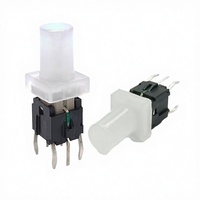 Interrupteur tactile lumineux RGB Wintai-Tech 1NC en laiton 3A IP33 pour application électroménagère