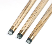 Meilleure vente 3/4 queue de billard et de billard en bois de frêne incrusté à la main Stock en gros disponible